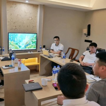 科顺防水工厂会议室100寸大屏幕