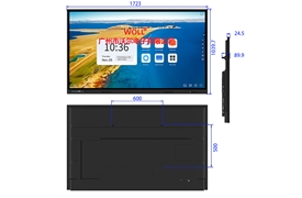 75英寸4K超清红外触控会议一体机-40点触控/OPS扩展